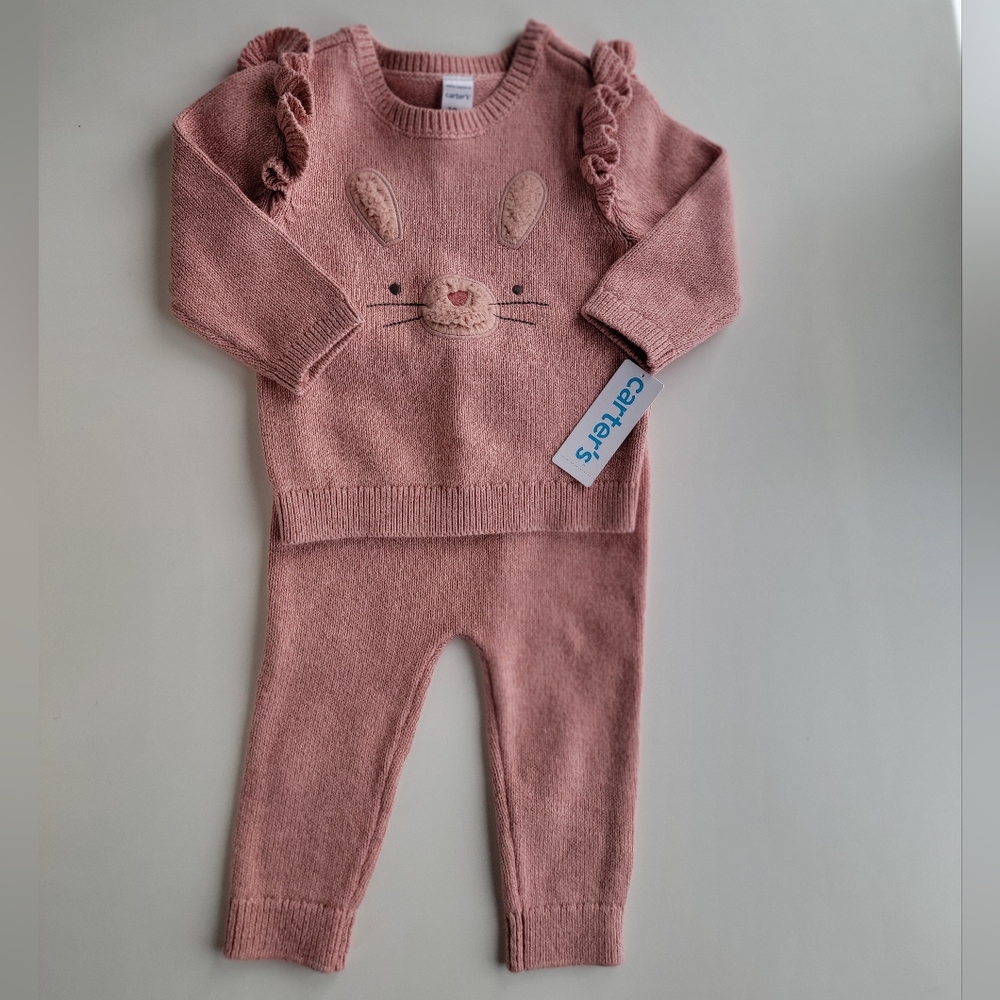 Carter's Two-Piece Set Easter Bunny 18 months